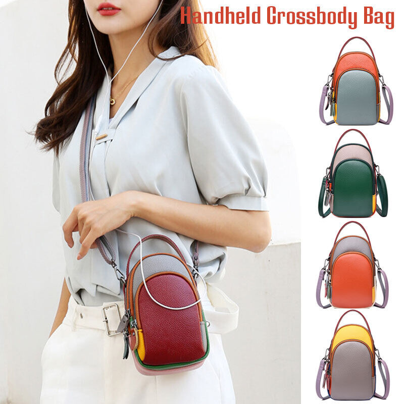 Women Bags In Amazon - Women Small Genuine Leather Phone Bag
