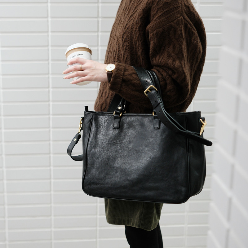 High-quality genuine leather w - Women'S Work Bags Designer recension och pris