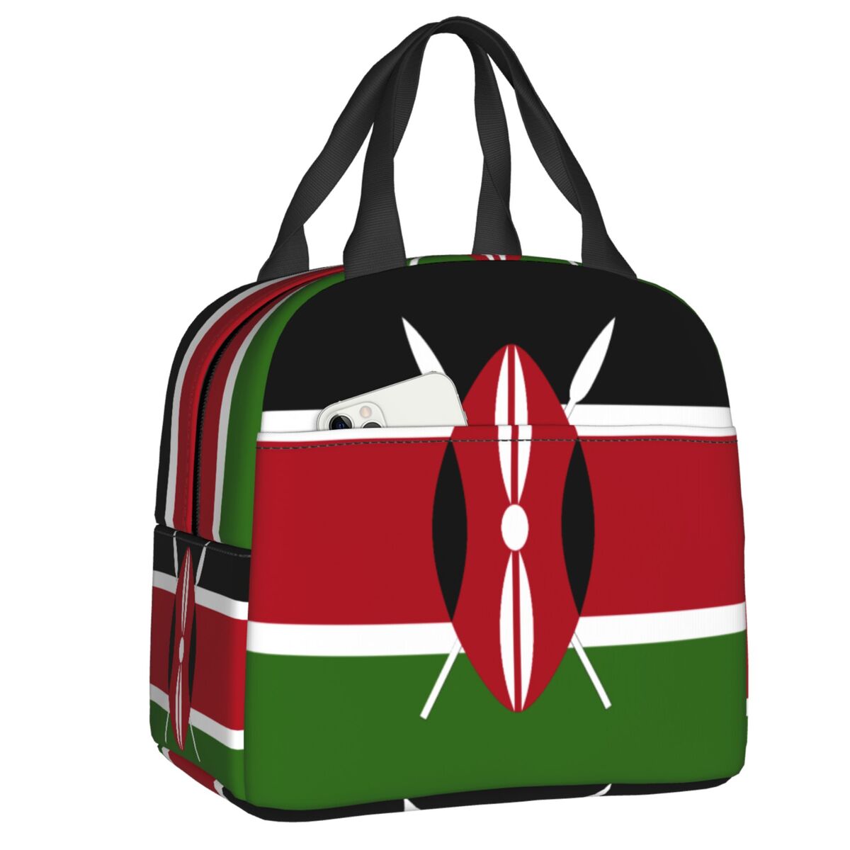 Custom Kenya Flag Thermal Insu - Women Bags Kenya recension och pris