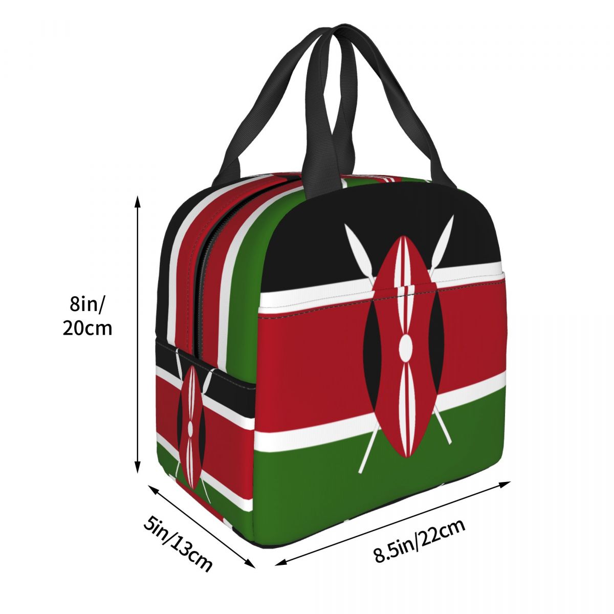 Custom Kenya Flag Thermal Insu - Women Bags Kenya recension och pris