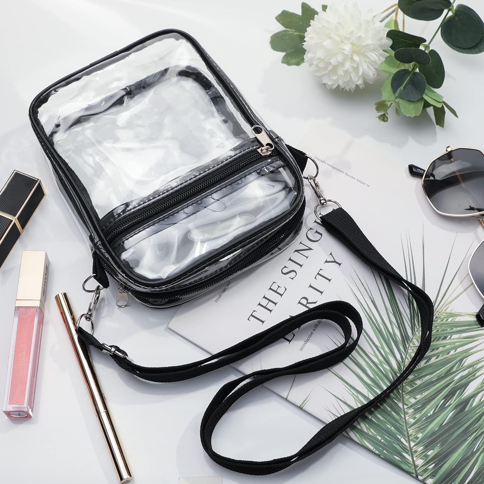 Women Clear Shoulder Bag PVC C - Women Bags Polene recension och pris
