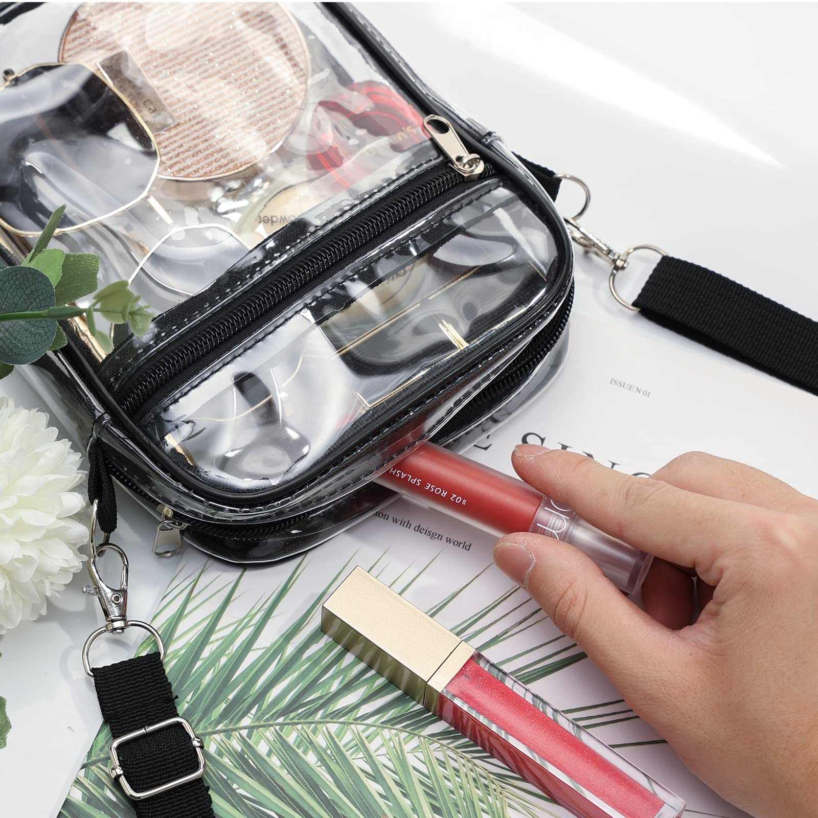 Women Clear Shoulder Bag PVC C - Women Bags Polene recension och pris