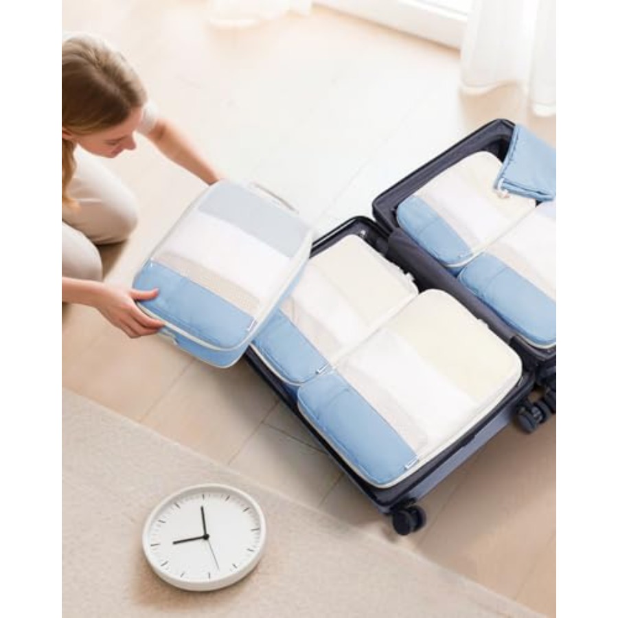 6 Set Compression Packing Cube - Women'S Bag recension och pris