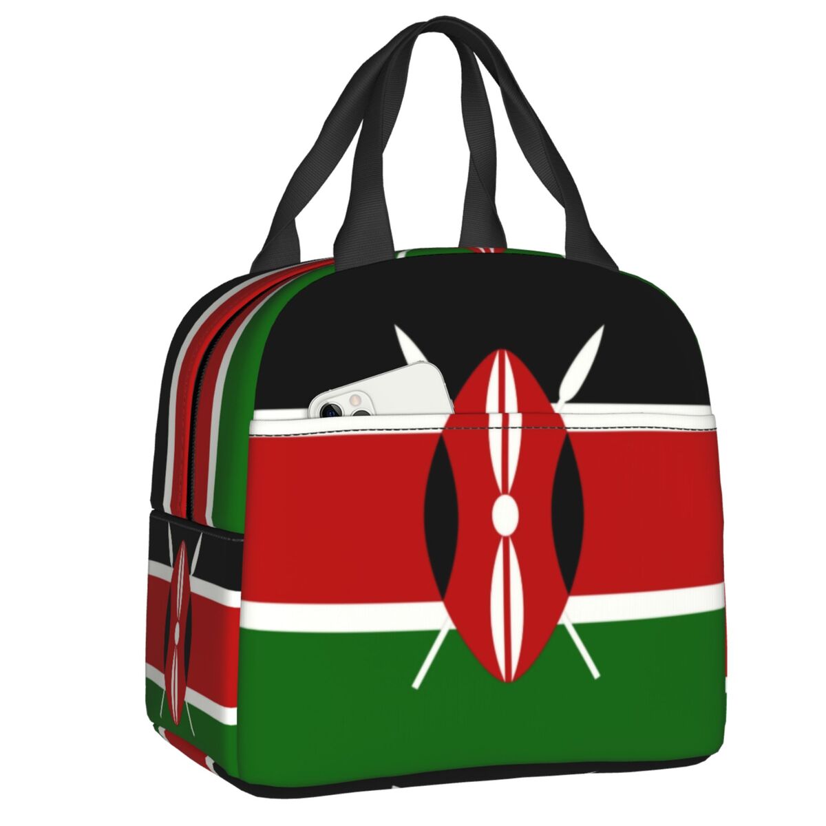 Custom Kenya Flag Insulated Lu - Women Bags Kenya recension och pris