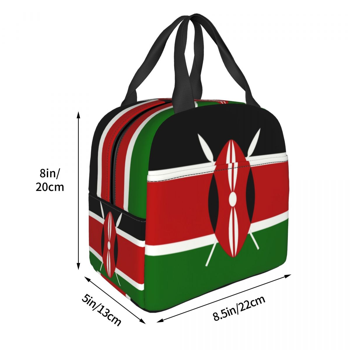 Custom Kenya Flag Insulated Lu - Women Bags Kenya recension och pris