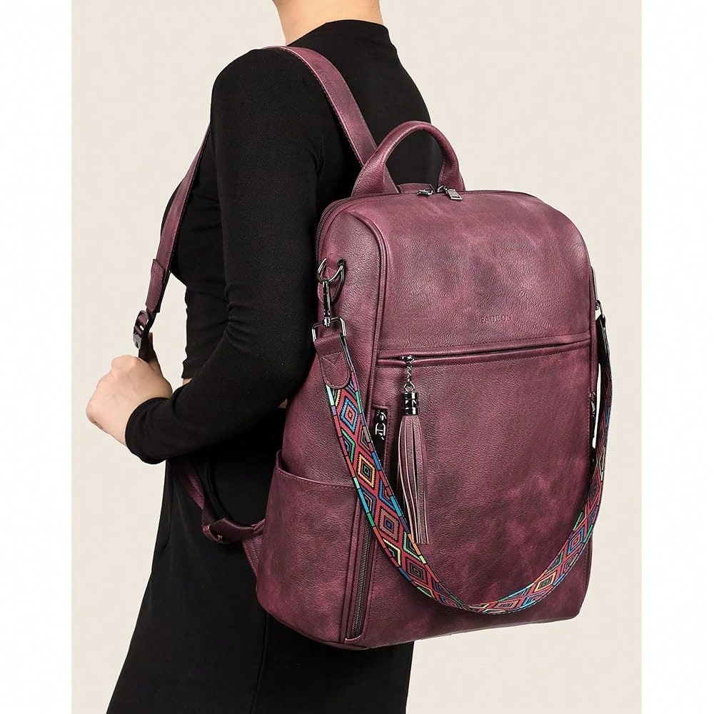 Leather Laptop Backpack For Wo - Women'S Work Bags Designer recension och pris
