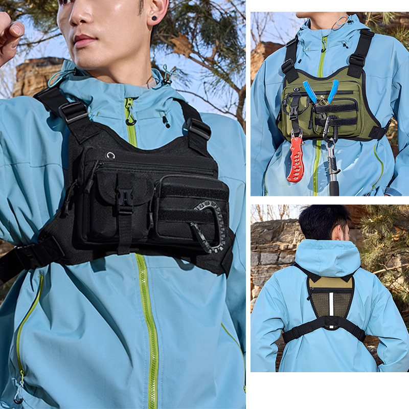Outdoor Sports Chest Bag Vest  - Women Bags Polene recension och pris