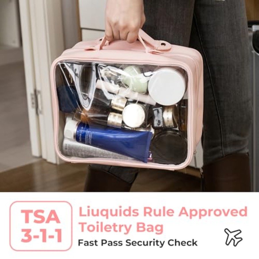 TSA Approved Toiletry Bag, Cle - Women'S Bag recension och pris