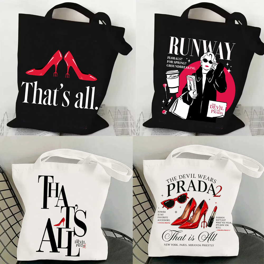 The Devil Wears Prada 2 Canvas - Women Bags Prada recension och pris
