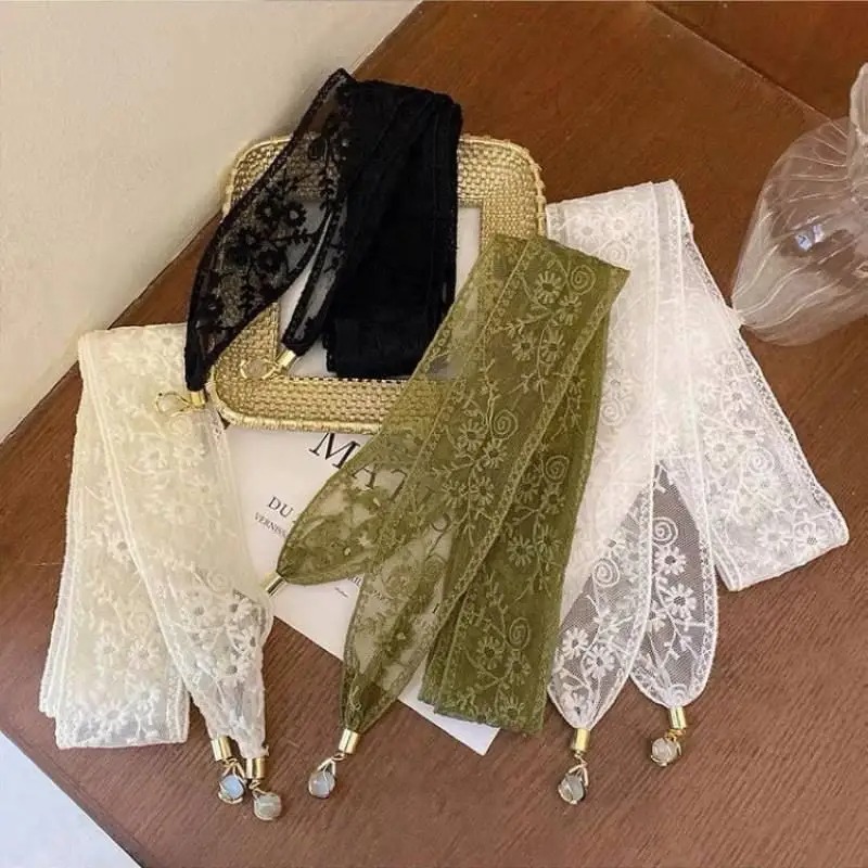 Daisy lace streamer headband,  - Women Bags Polene recension och pris