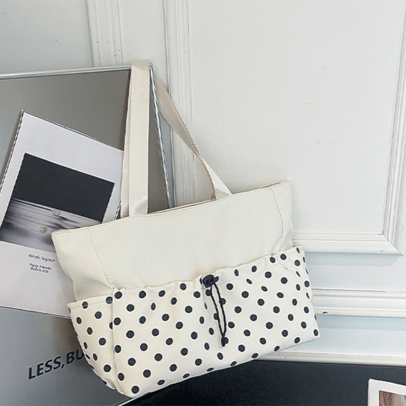 Korean Polka Dot Patchwork Tot - Women'S Work Bags Designer recension och pris
