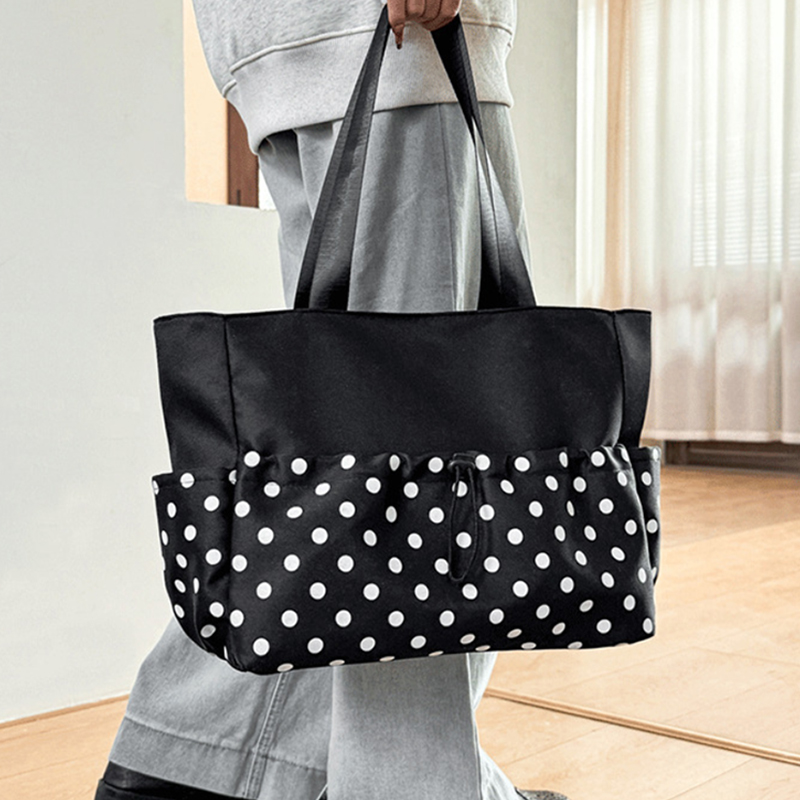 Korean Polka Dot Patchwork Tot - Women'S Work Bags Designer recension och pris