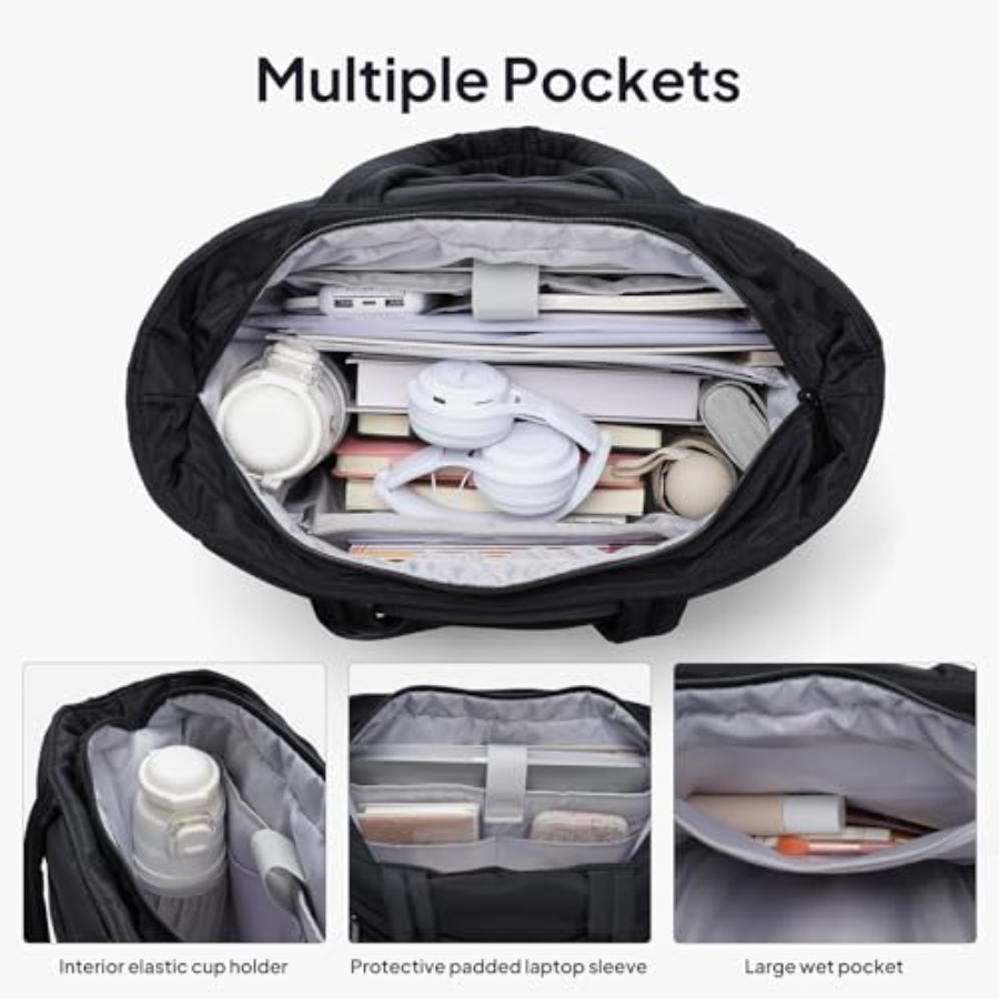 TOPEAST Tote Bag for Women Puf - Women'S Bag recension och pris