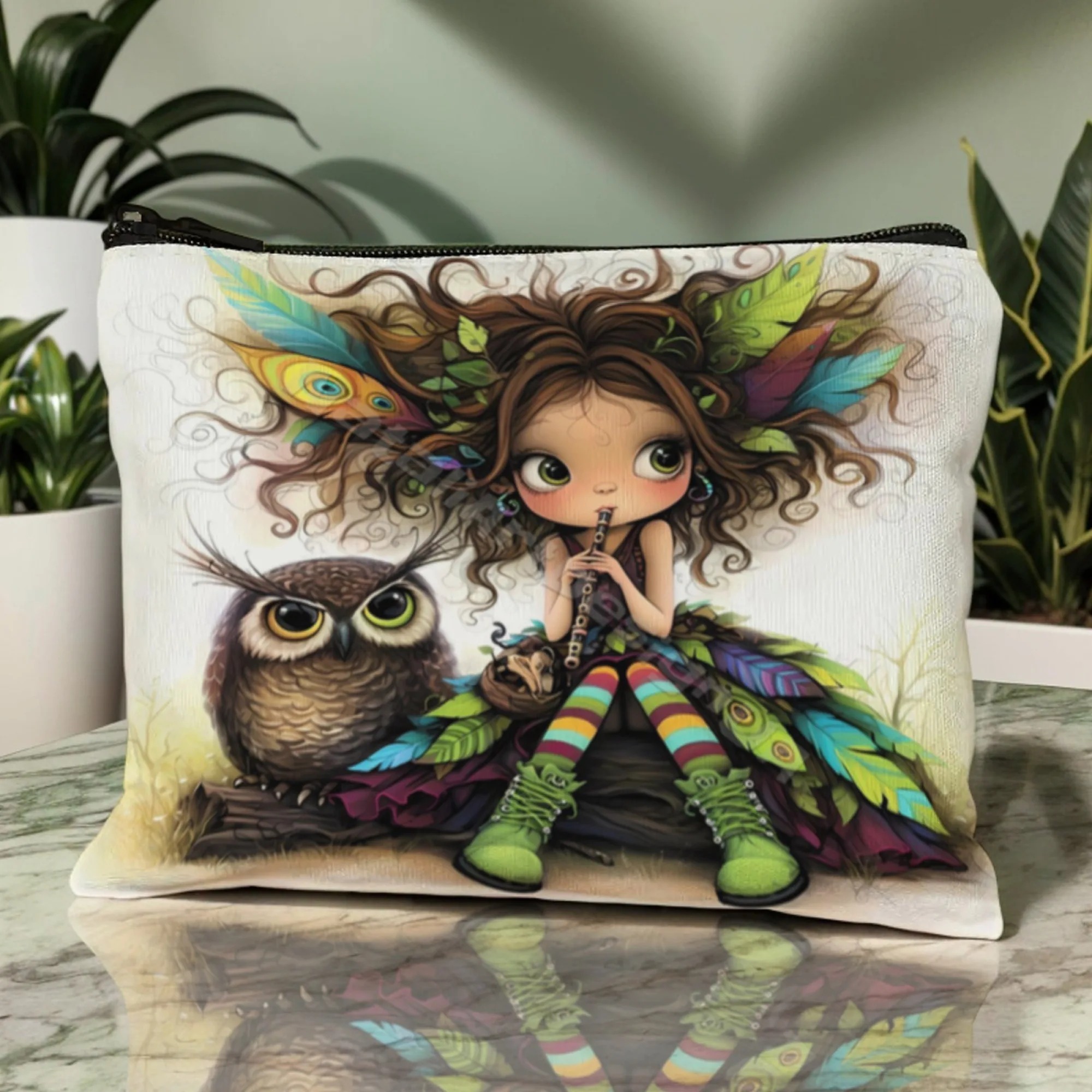 Cartoon Girl Makeup Bag Zipper - Women Bags In Amazon recension och pris