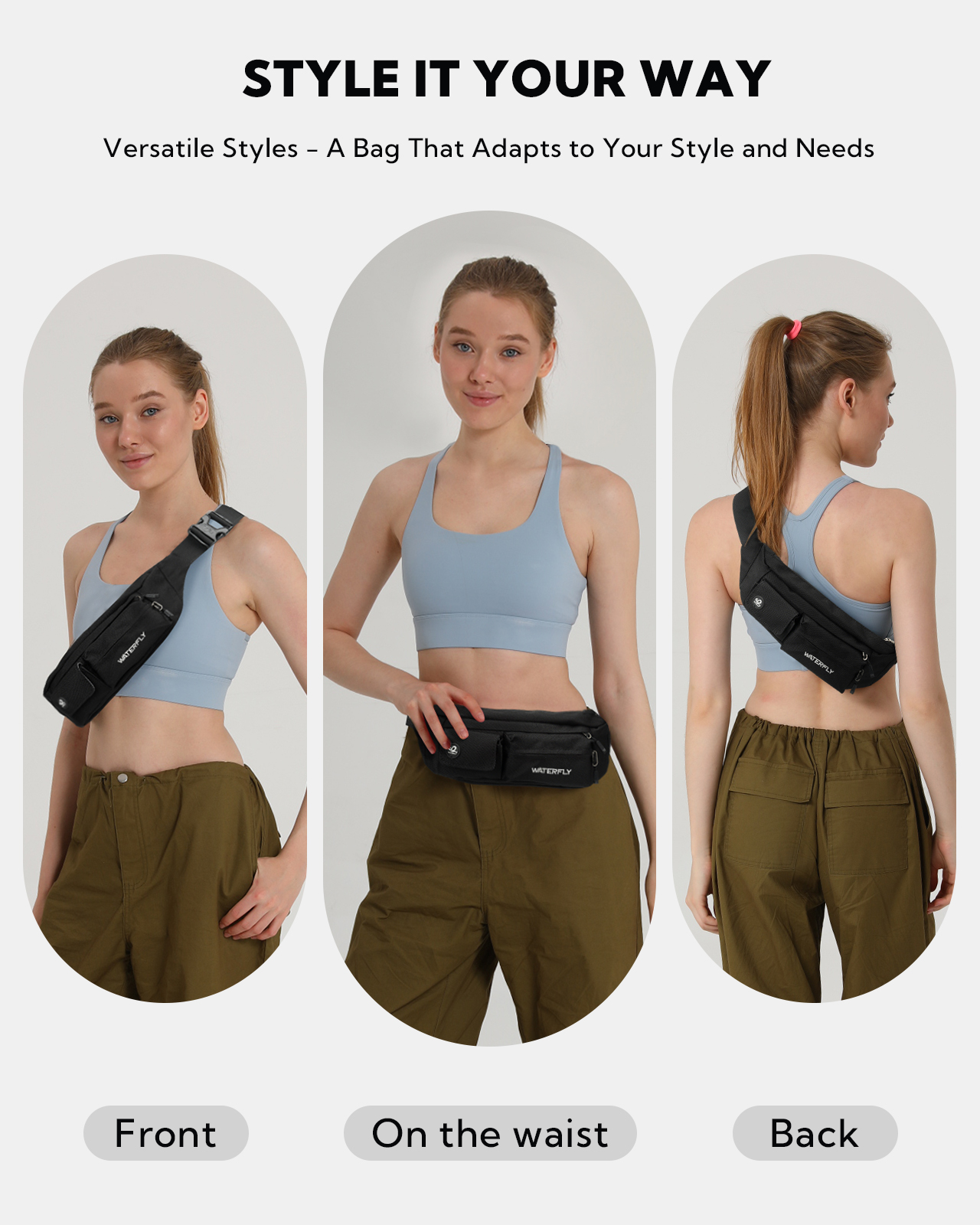 WATERFLY 5 Pocket Slim Lightwe - Women Bags In Amazon recension och pris