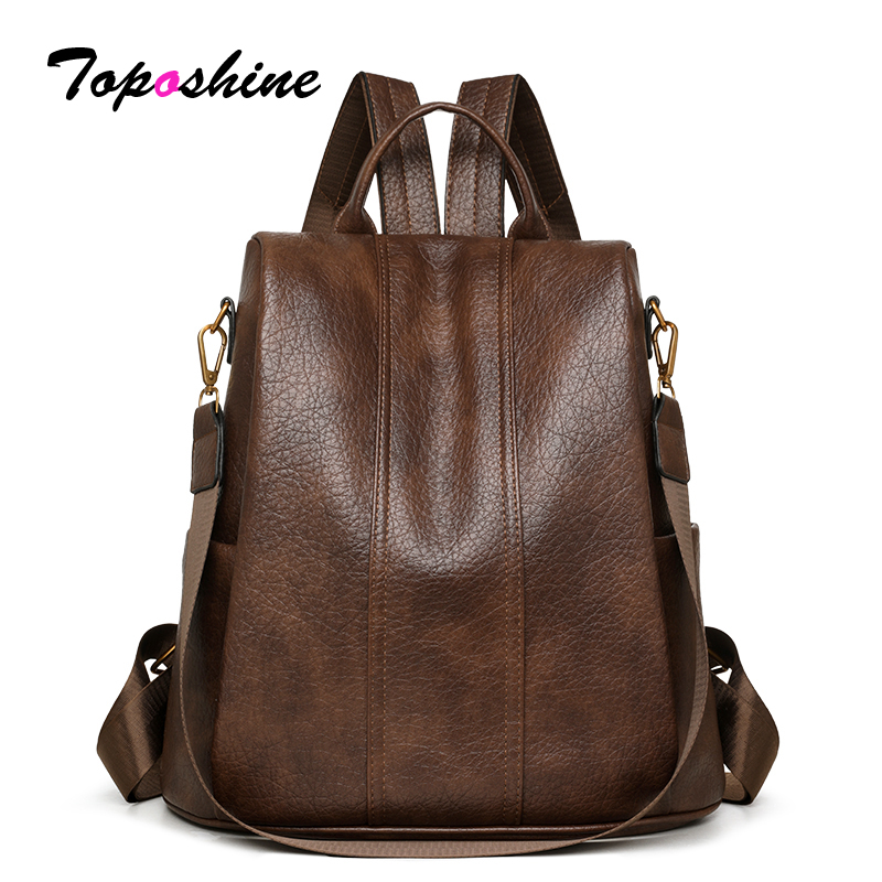 Toposhine Vintage Brown Leathe - Women'S Work Bags Designer recension och pris