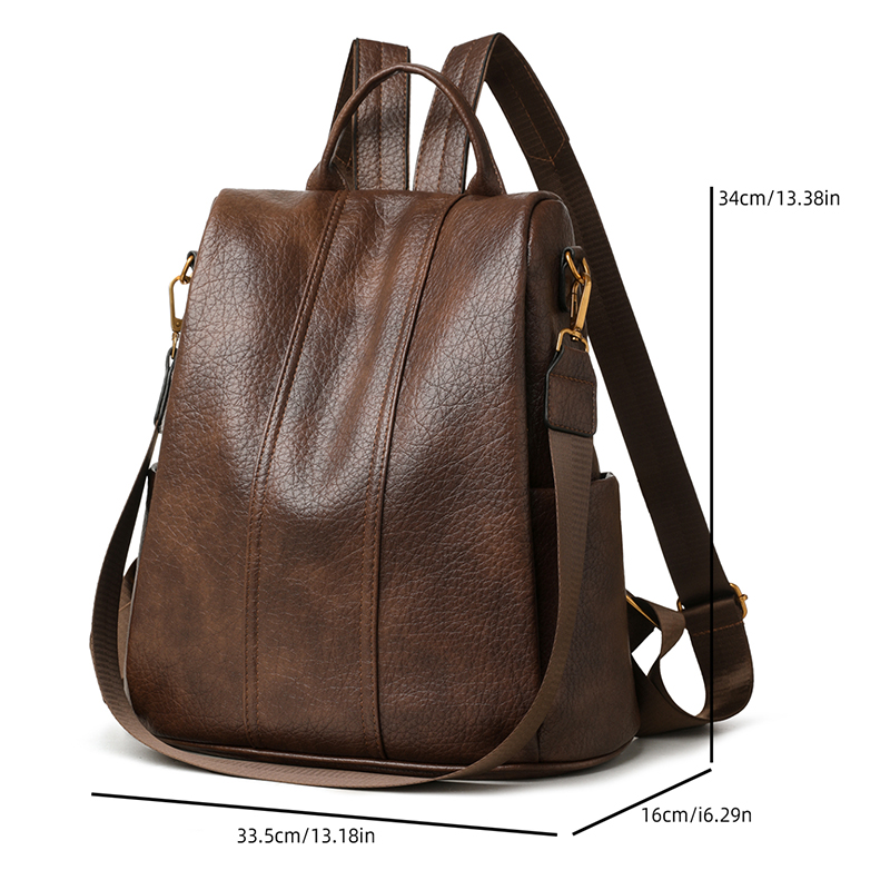 Toposhine Vintage Brown Leathe - Women'S Work Bags Designer recension och pris
