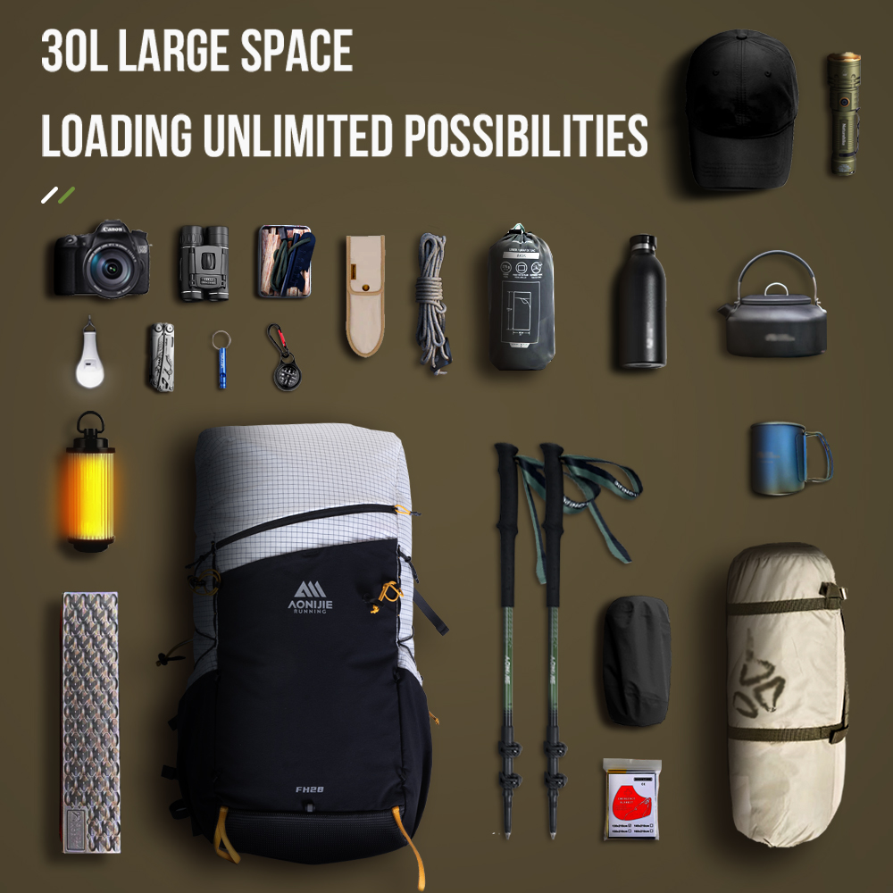 AONIJIE 30L Hiking Mountain Ba - Women Bags Polene recension och pris