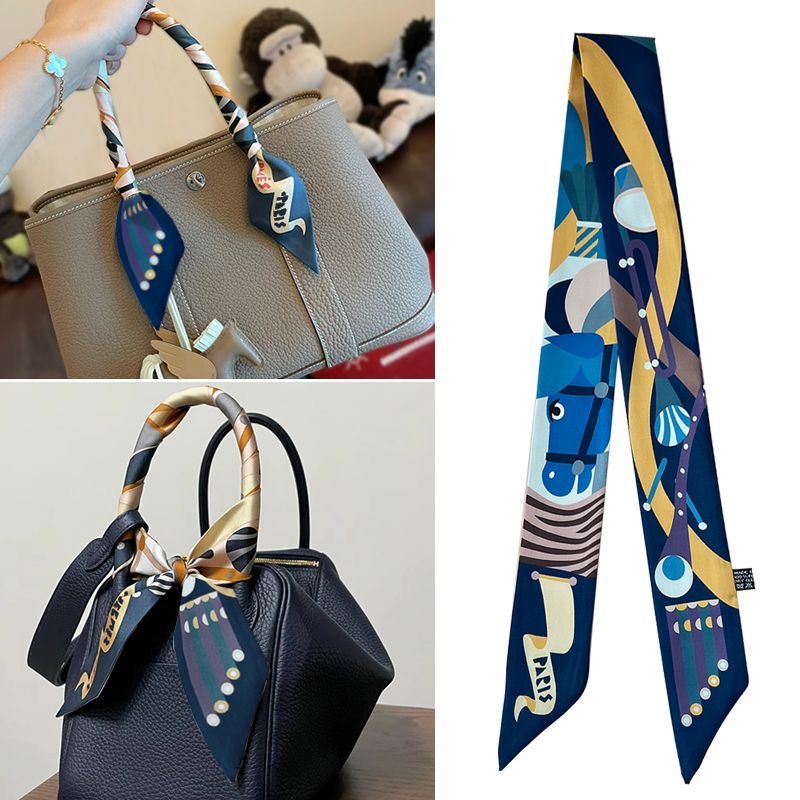 Colorful Horse Print Scarf Lon - Women Bags Polene recension och pris