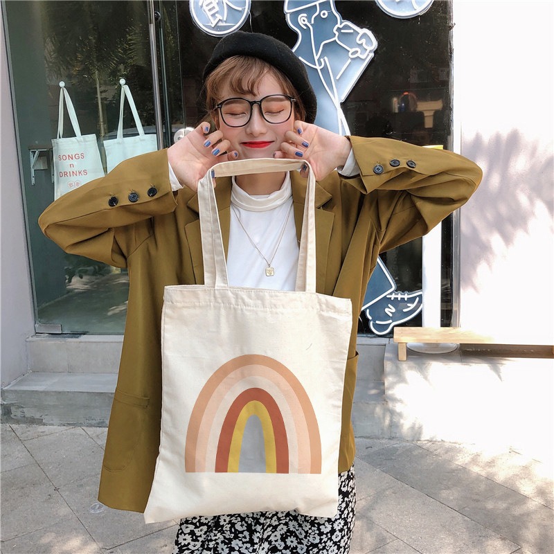 Colorful Rainbow Design Tote B - Women'S Work Bags Designer recension och pris