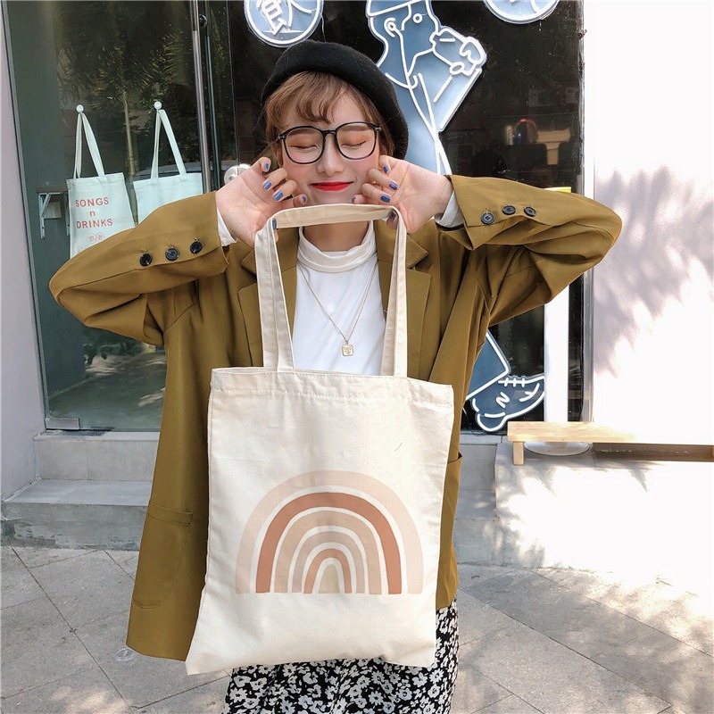 Colorful Rainbow Design Tote B - Women'S Work Bags Designer recension och pris