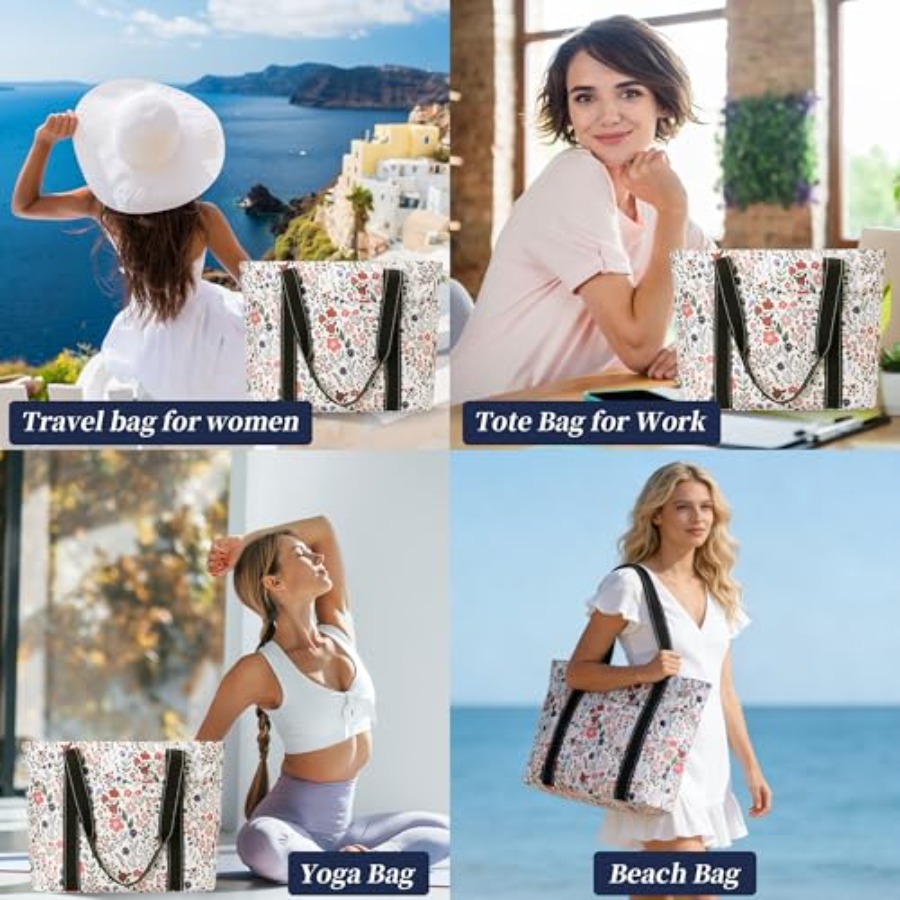 Tote Bag for Women with Laptop - Women'S Bag recension och pris