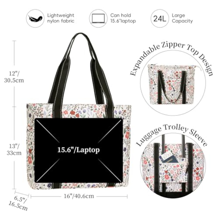 Tote Bag for Women with Laptop - Women'S Bag recension och pris