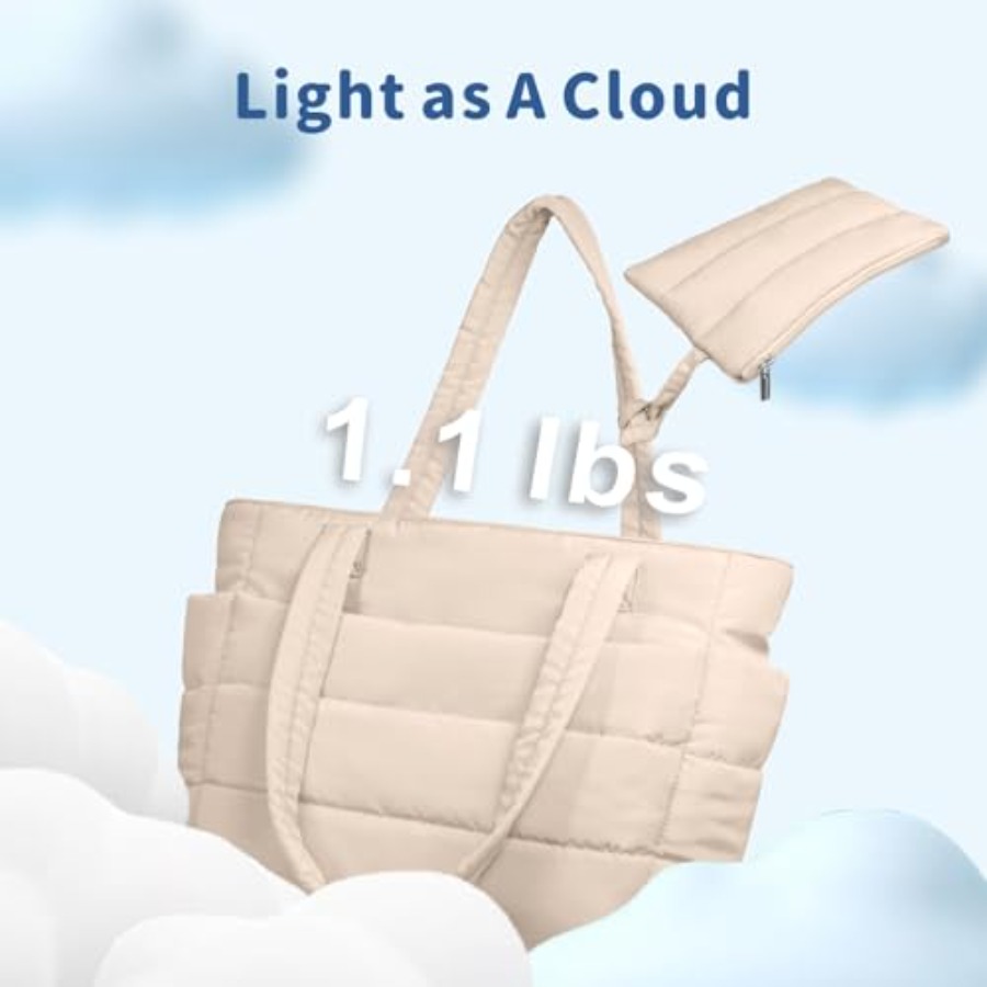 TOPDesign Puffer Tote Bag for  - Women'S Bag recension och pris